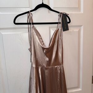 Cinderella Divine Shimmering Satin Gown NWT